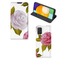 Samsung Galaxy A03s Smart Cover Roses - thumbnail
