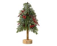 Decoratie Mini Boom met Rode Bessen Decoratie Mini Boom met Rode Bessen