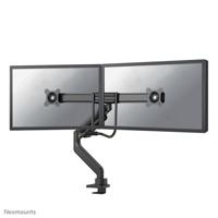 Neomounts ds75-450bl2 screen desk mount, 2 screens, 17 - 32 inch, topfix clamp & grommet