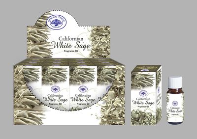 Green Tree Geurolie Californian White Sage (12 potjes)