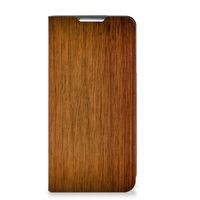 Samsung Galaxy S22 Plus Book Wallet Case Donker Hout