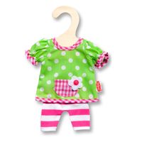 Heless Poppenjurk met legging, 20-25 cm