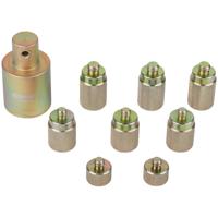KS Tools 440.0150 Set afstandsschroeven, voor Volkswagen wiellagers, 9-delig