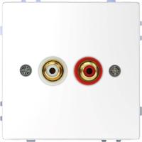 Merten MEG4350-6035 Luidsprekerstekkerdoos System Design Wit 1 stuk(s)