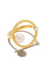 TASAKI bague Kinetic en or 18ct ornée de perles Akoya et de diamants - thumbnail