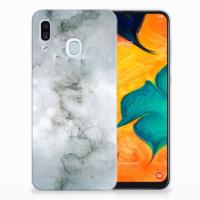 Smartphone hoesje Samsung Galaxy A30 Painting Grey