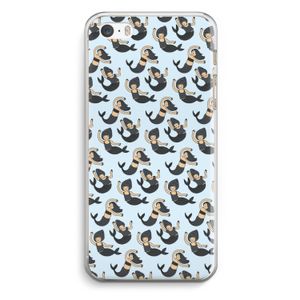 Zeemeermin: iPhone 5 / 5S / SE Transparant Hoesje