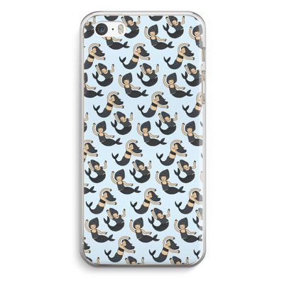 Zeemeermin: iPhone 5 / 5S / SE Transparant Hoesje