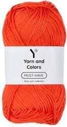 Yarn and Colors Must-have 022 Fiery Orange