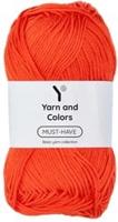 Yarn and Colors Must-have 022 Fiery Orange - thumbnail