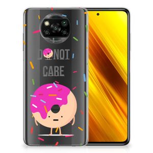 Xiaomi Poco X3 | Poco X3 Pro Siliconen Case Donut Roze