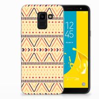 Samsung Galaxy J6 2018 TPU bumper Aztec Yellow - thumbnail