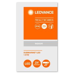 LEDVANCE SUBMARINE (EU) Kuiplamp voor vochtige ruimte LED T8 8 W Koudwit Wit