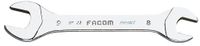 Facom steeksleutel 15° gebogen, metrisch 6x7 mm      - 22.6X7