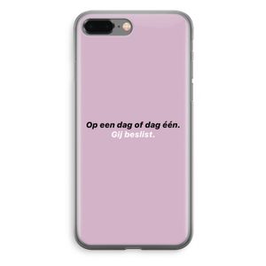 gij beslist: iPhone 8 Plus Transparant Hoesje