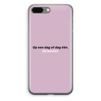 gij beslist: iPhone 8 Plus Transparant Hoesje