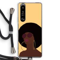 Golden hour: Sony Xperia 1 III Transparant Hoesje met koord