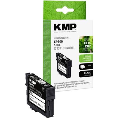 KMP Inktcartridge vervangt Epson 16XL, T1631 Compatibel Zwart E141 1621,4001