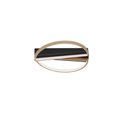Lyora Design plafondlampElize zwart met goud Ø 43,2cm - 9248114