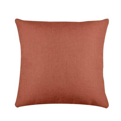 Stof Textile sierkussen Bea - terracotta - 50 x 50 cm - bank kussens - polyester