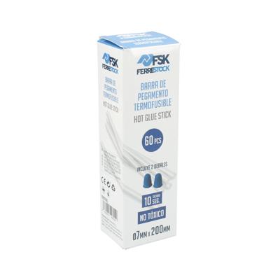 Lijmstift Ferrestock Ø 7 mm Transparant (60 Stuks)