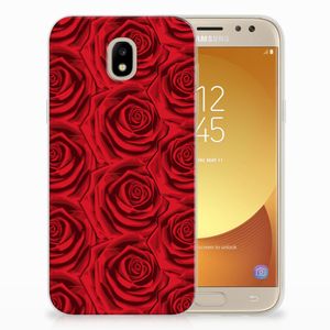 Samsung Galaxy J5 2017 TPU Case Red Roses