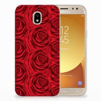 Samsung Galaxy J5 2017 TPU Case Red Roses - thumbnail