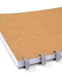 HEMA Ringschrift A4 5x5mm Kraft