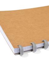 HEMA Ringschrift A4 5x5mm Kraft
