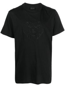 Billionaire t-shirt à tête de lion brodé - Noir