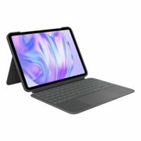 tablethoes Logitech iPad Pro 2024 Zwart Qwerty Spaans QWERTY