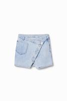 Gekruiste denim minirok Maitrepierre - BLUE - L