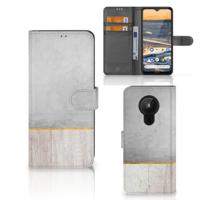 Nokia 5.3 | Book Style Case | Wood Concrete