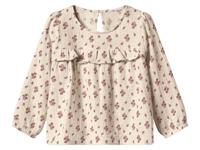 lupilu Mousseline kinder blouse (Beige, 122/128)