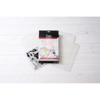 Sizzix • studio stamps set 17pcs & 3pcs stencils nature by vic hollins