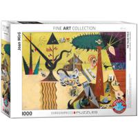 Eurographics puzzel The Tilled Field - Joan Miro - 1000 stukjes - thumbnail