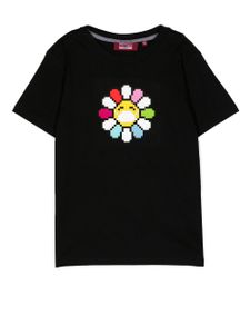 Mostly Heard Rarely Seen 8-Bit t-shirt Mini Mask Up Flower - Noir