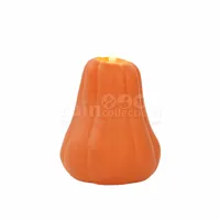 LED Kaars Pompoen Oranje 11,5cm