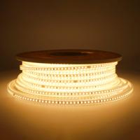 Flex120 LED Strip 50 meter - 3000K warm wit - IP65 waterdicht - Buiten & Binnen - 120 LEDs/m - 400 Watt 42000 lumen - Inkortbaar per meter - Dimbaar