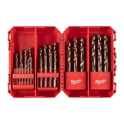 Milwaukee Metaalboren set | Red Cobalt | HSS-G | 25-delig - 4932493868