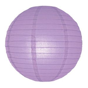 Lila bol lampion 25 cm   -