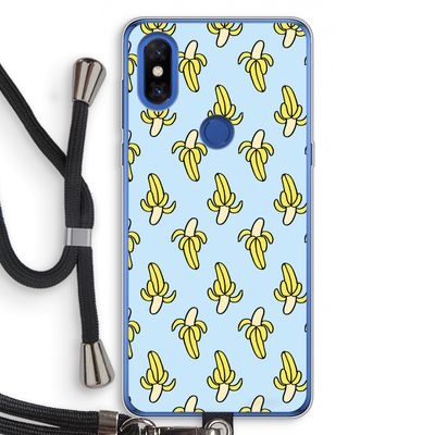 Bananas: Xiaomi Mi Mix 3 Transparant Hoesje met koord