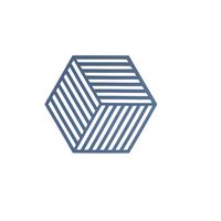 Zone - Hexagon - Onderzetter Denim