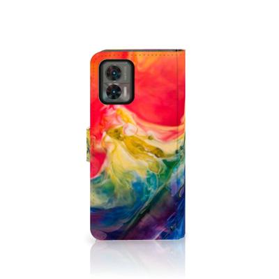 Hoesje Motorola Edge 30 Neo Watercolor Dark