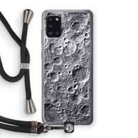Maanlandschap: Samsung Galaxy A31 Transparant Hoesje met koord