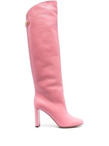 Maison Skorpios bottes à fermeture clip 100 mm - Rose