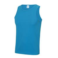 AWDis sport sintlet/tanktop - heren - Blauw - mouwloos - Polyester