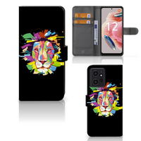 Xiaomi Redmi Note 12 4G Leuk Hoesje Lion Color - thumbnail