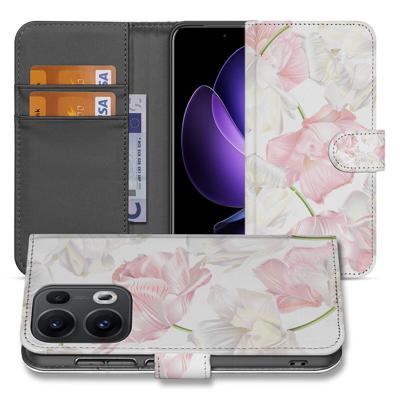 OPPO Reno 13 Pro Hoesje Lovely Flowers OPPO Reno 13 Pro Hoesje Lovely Flowers