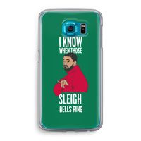 Sleigh Bells Ring: Samsung Galaxy S6 Transparant Hoesje Sleigh Bells Ring: Samsung Galaxy S6 Transparant Hoesje